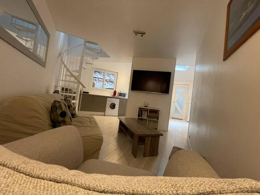 생발레리앙코 Duplex Situe Dans Le Centre De St Valery En Caux 아파트 외부 사진