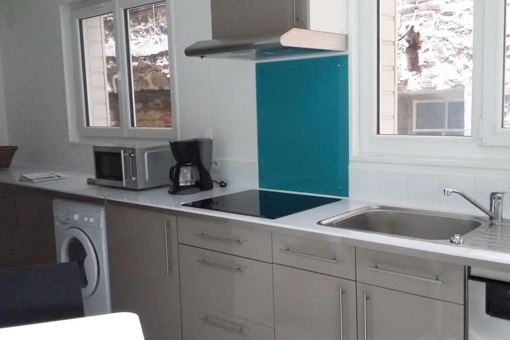 생발레리앙코 Duplex Situe Dans Le Centre De St Valery En Caux 아파트 외부 사진